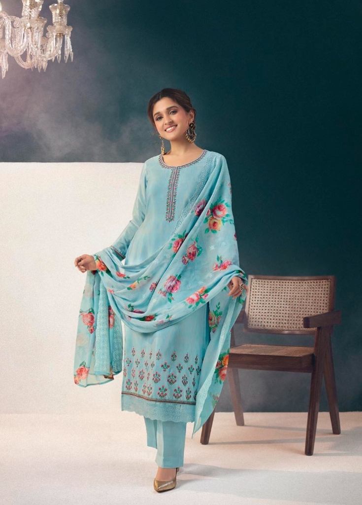 Vinay Silkina Royal Crepe  40 Fancy Designer Salwar Suit Collection