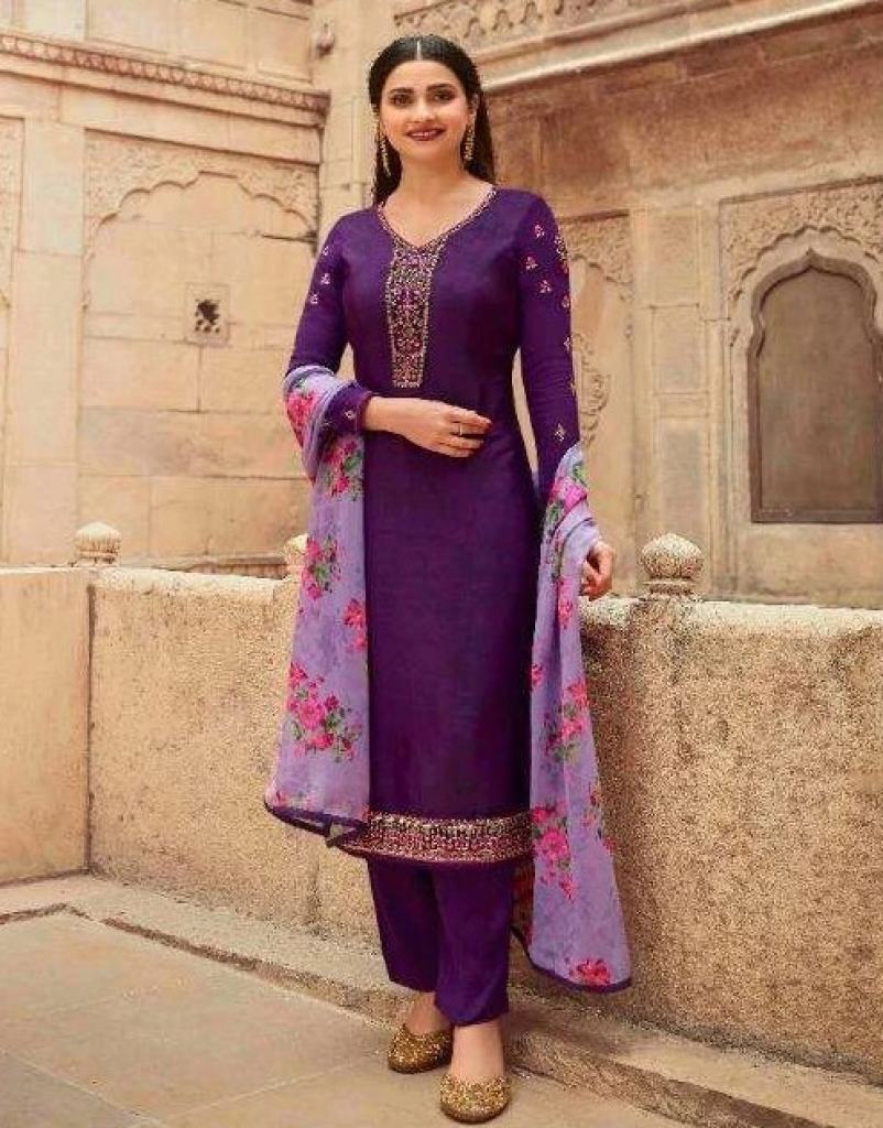 Vinay Silkina Royal Crepe Vol 30 Salwar Kameez