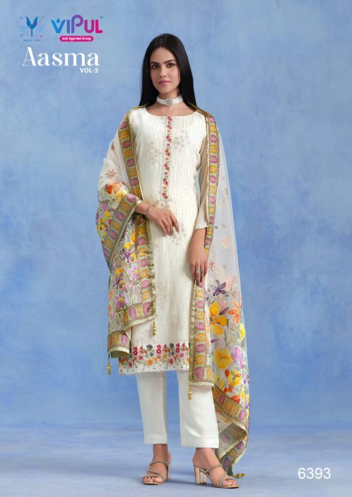 Vipul Aasma Vol 5 Designer Salwar Suits