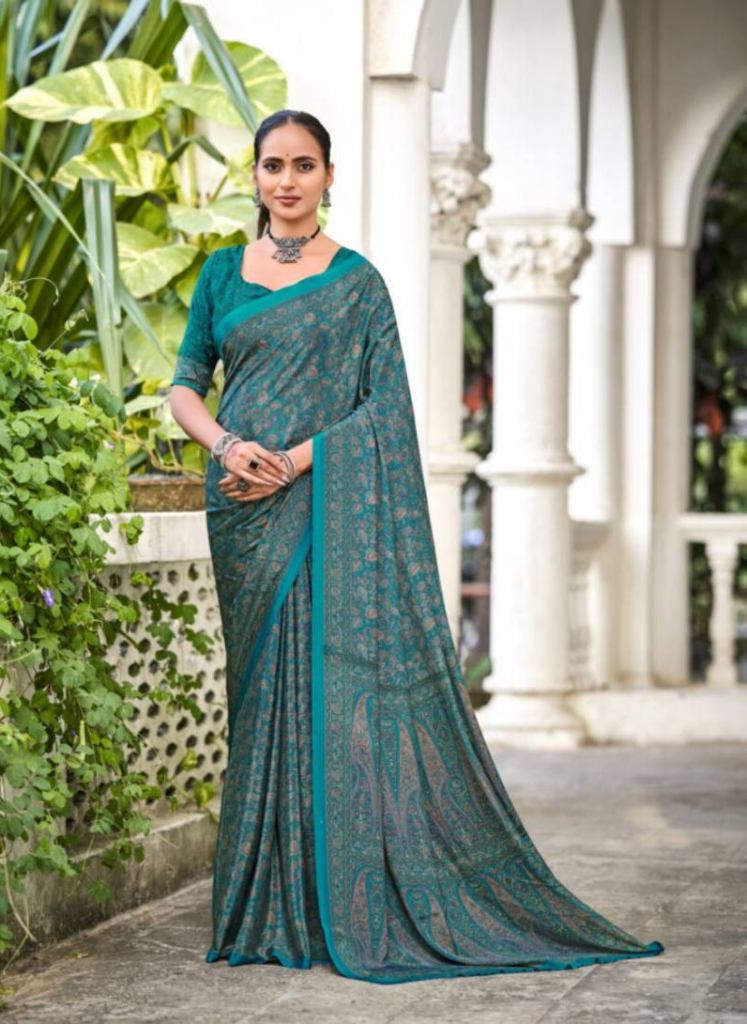 Vipul Heritage Silk Vol 13 Casual Wear Saree