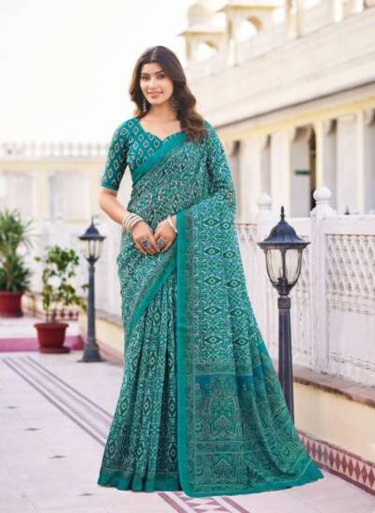 Vipul Pratiksha Cotton Fancy Saree