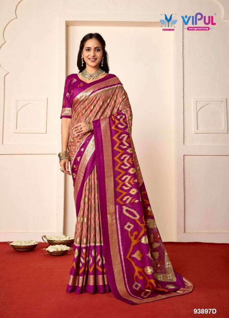 Vipul Sentosa Silk Vol 10 Saree