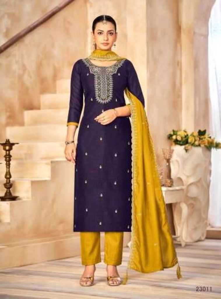 Vishnu Haseena  Dress Material 