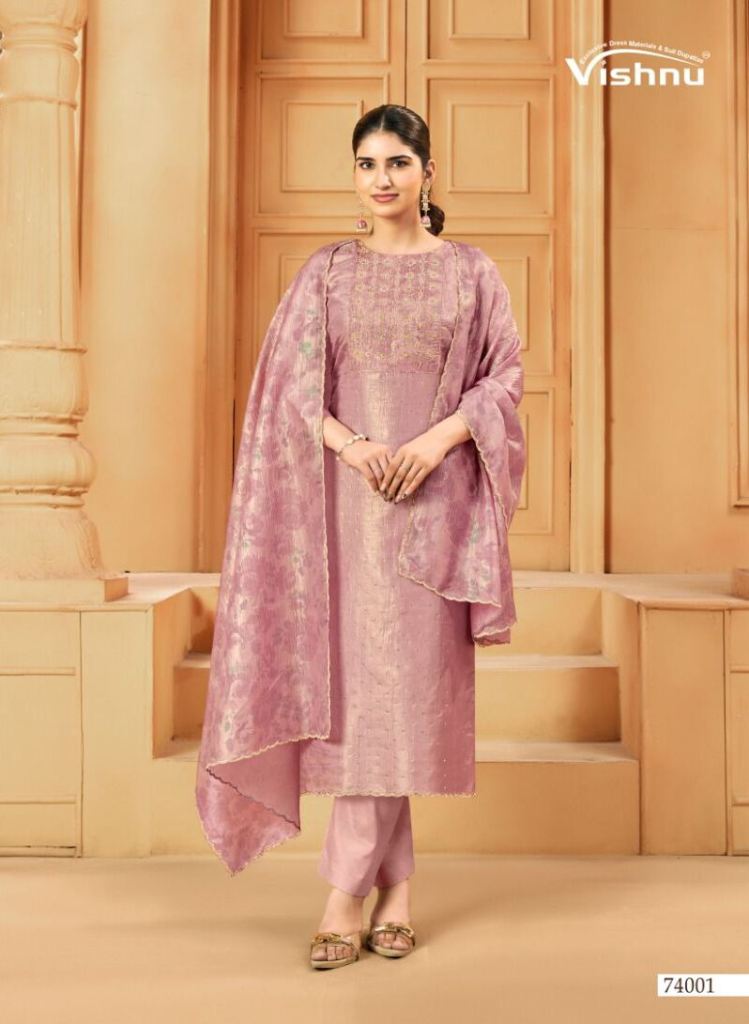 Vishnu Tarana Designer Dress Material