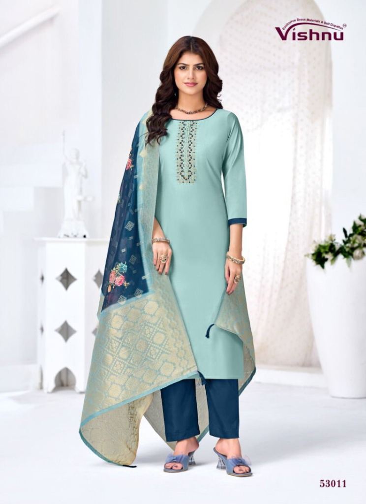 Vishnu Vyomika Vol 2 Designer Dress Material