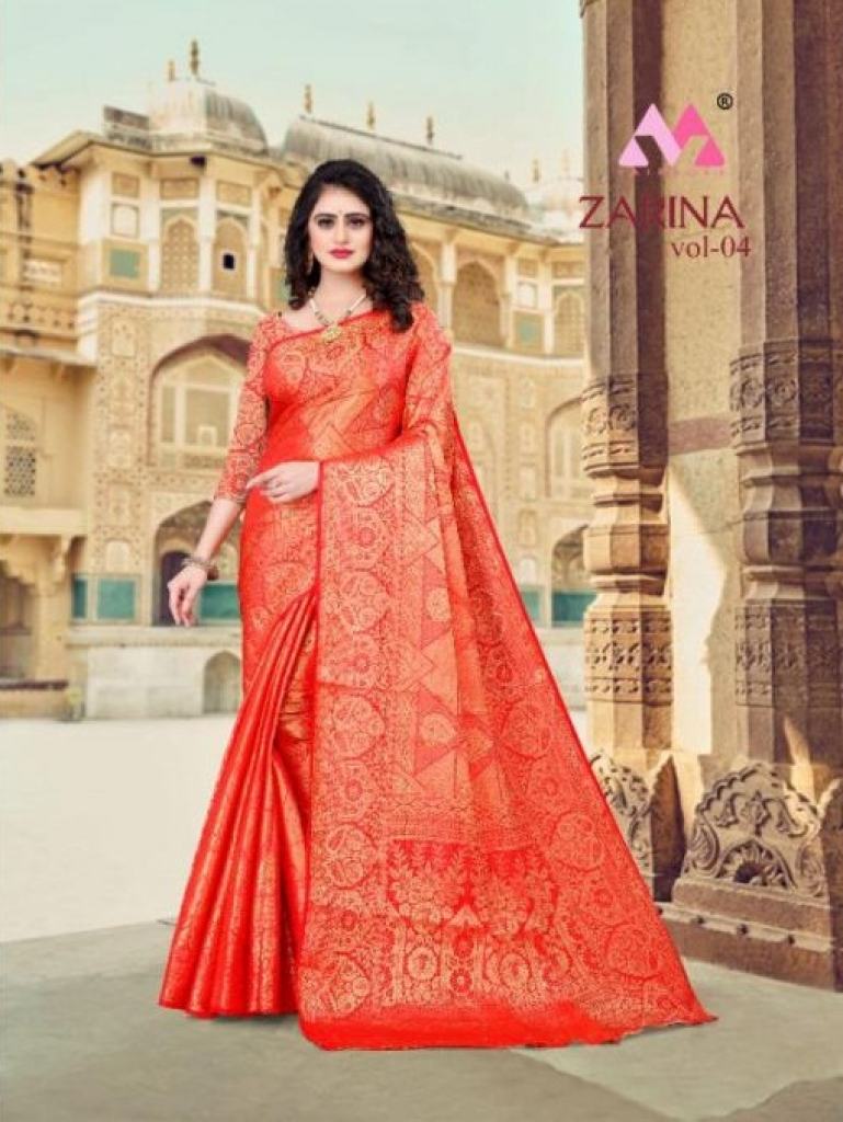 Vivera Zarina  vol 4 Silk Saree Collection