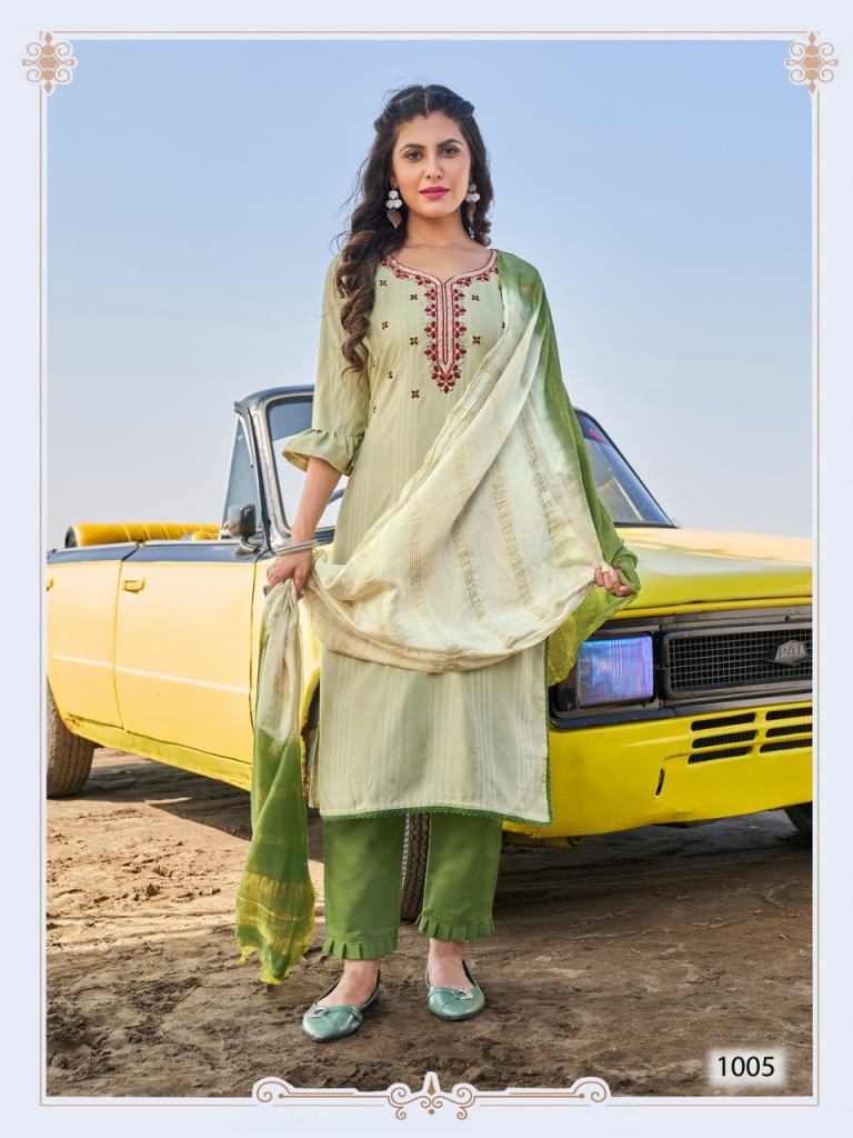 Viyaa Zoya Vol 1 Fancy Kurti With Bottom Dupatta Collection