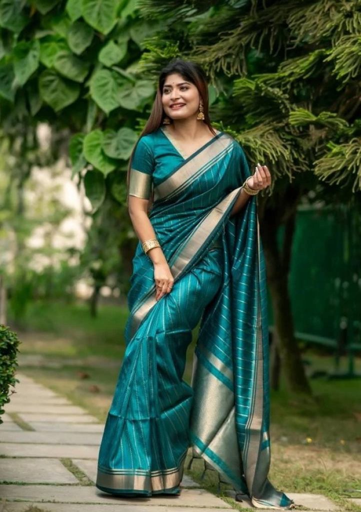 Vt 5085 Banarasi Saree Collection