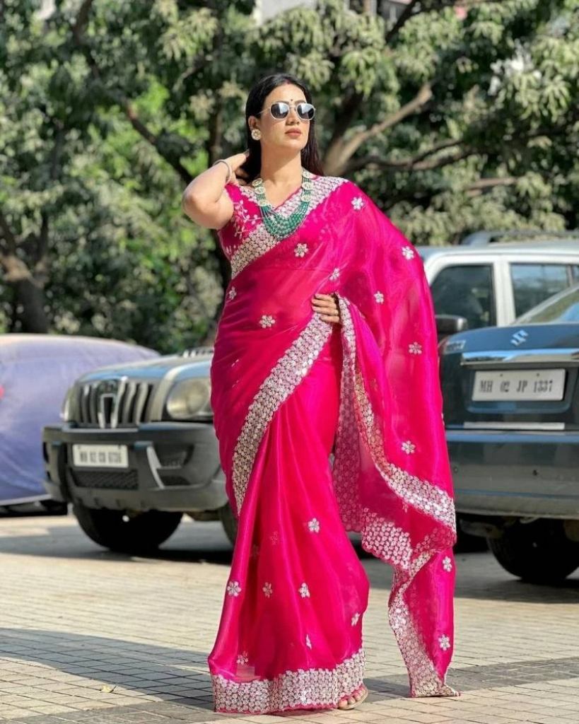 Vt 5087 Jimmy Chu Saree Collection