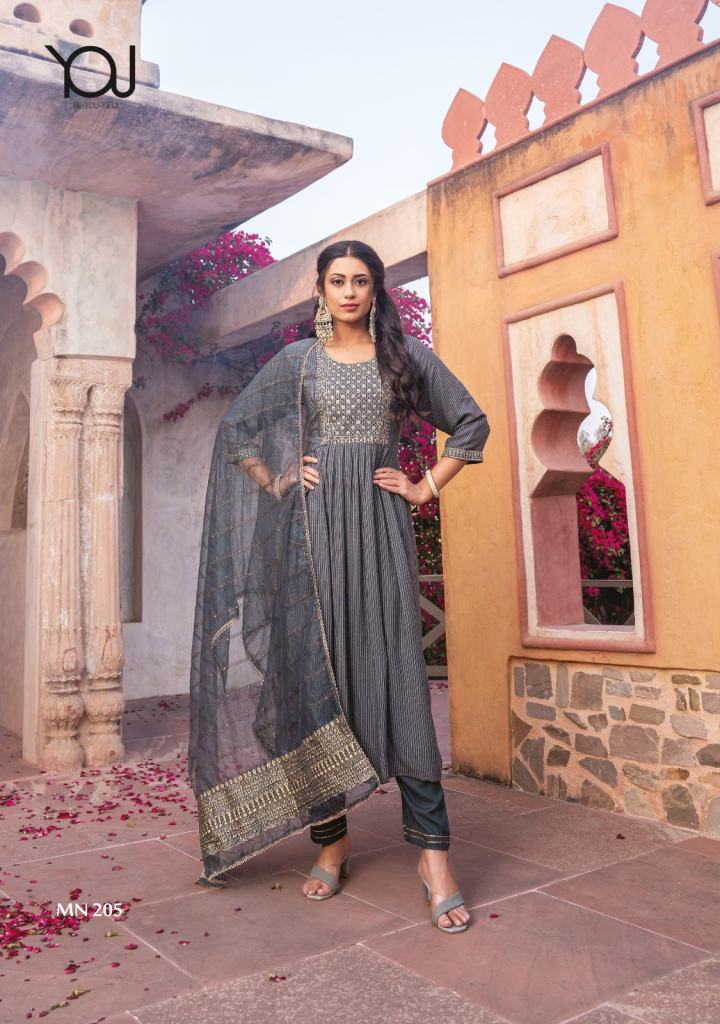 Wanna Marigold Naira Vol 2 Styles Designer Kurtis With Bottom Dupatta Collection