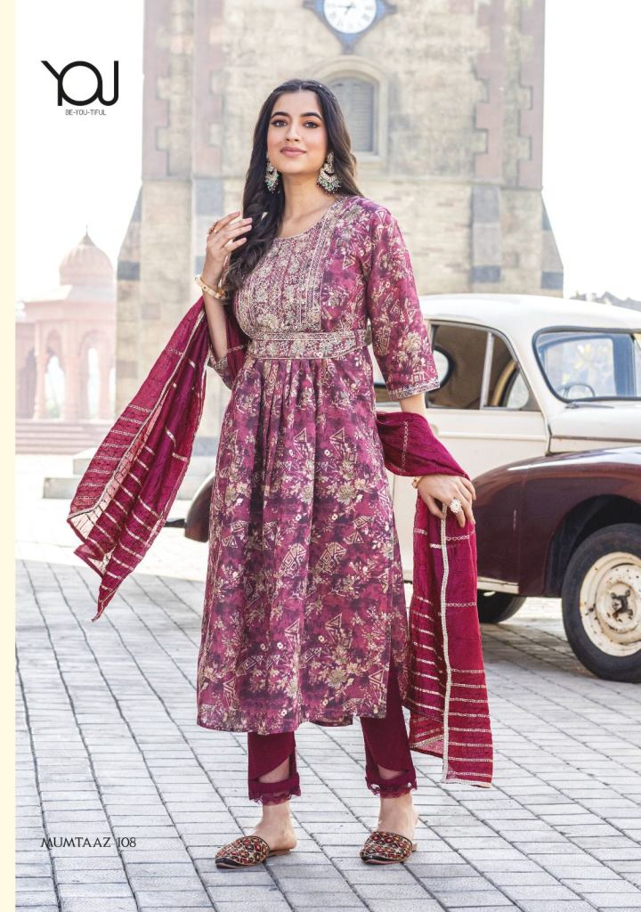 Wanna Mumtaaz Styles Kurtis With Bottom Dupatta Collection