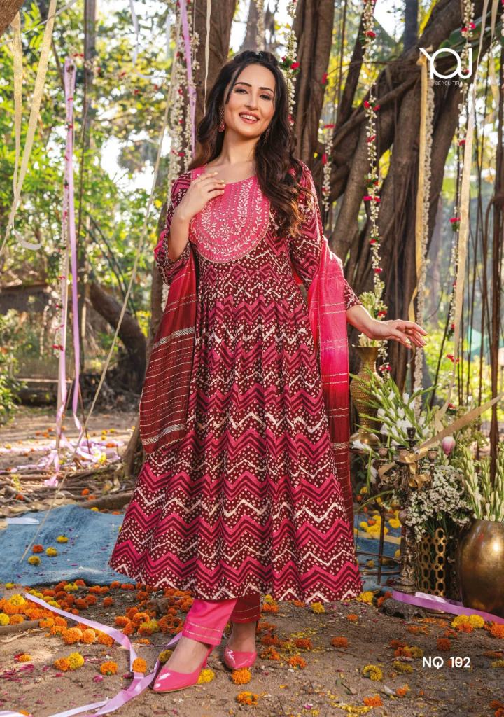 Wanna Naira Queen Fancy Kurtis With Bottom Dupatta Collection