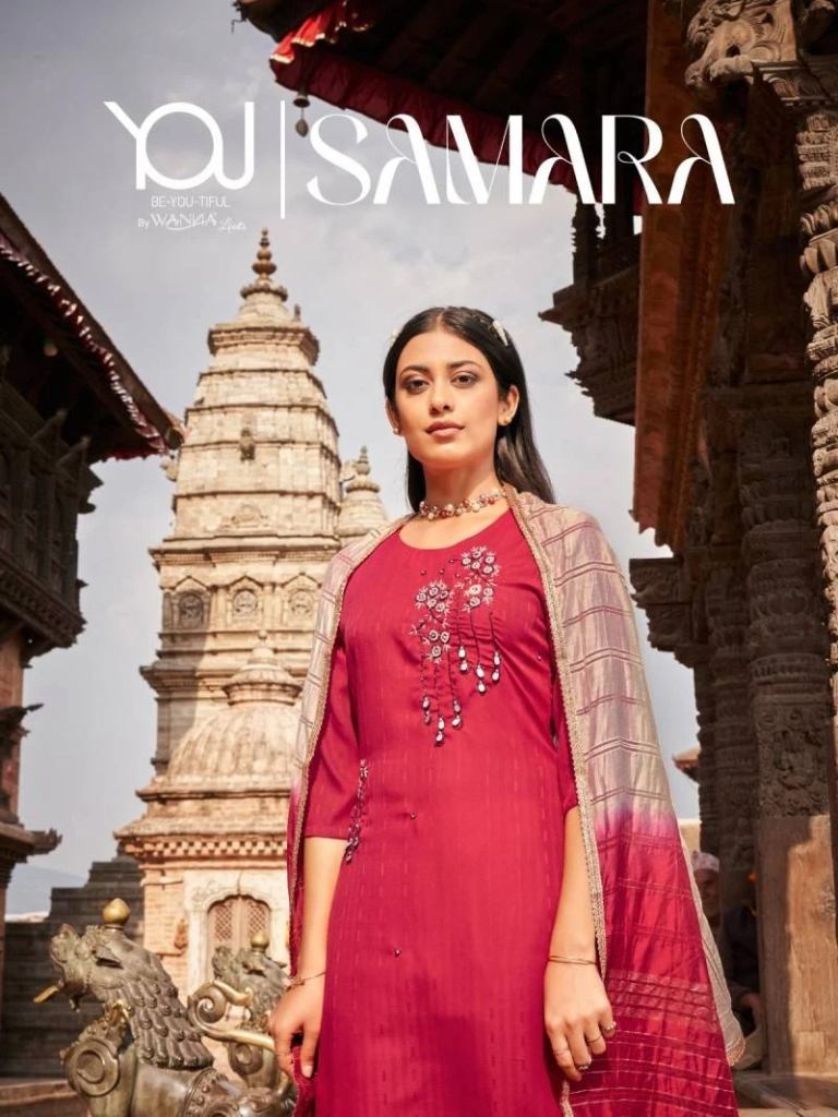 Wanna Samara Pure Viscose Kurti Bottom With Dupatta