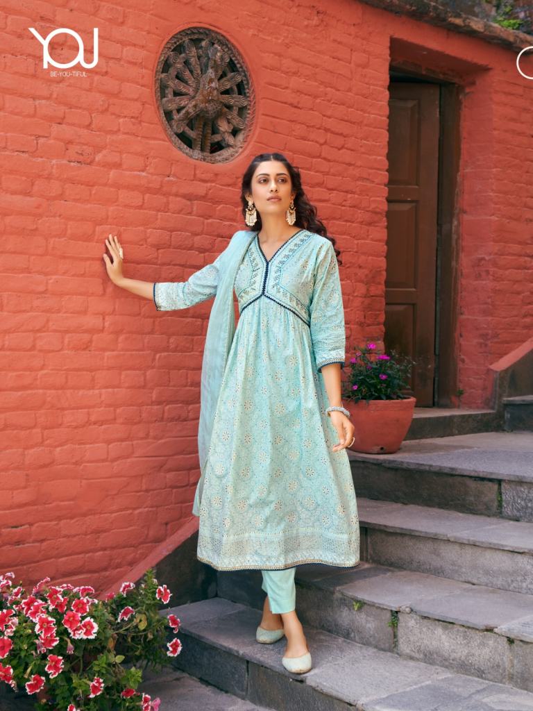 Buy Blue Georgette Embroidery Floral Keyhole Dutch Straight Kurta Set For  Women by SUMMER BY PRIYANKA GUPTA Online at Aza Fashions.