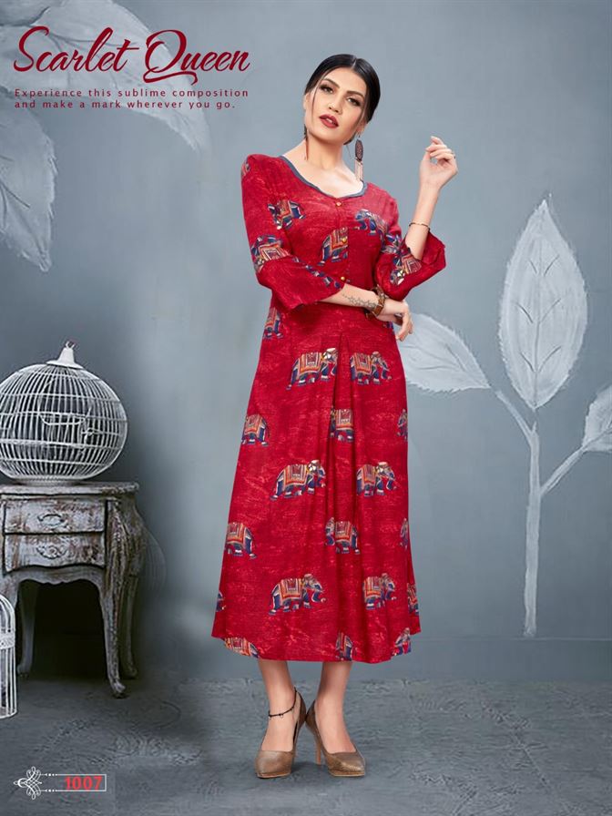 Watermelon Present Gulaboo Vol 2 kurtis Catalogue