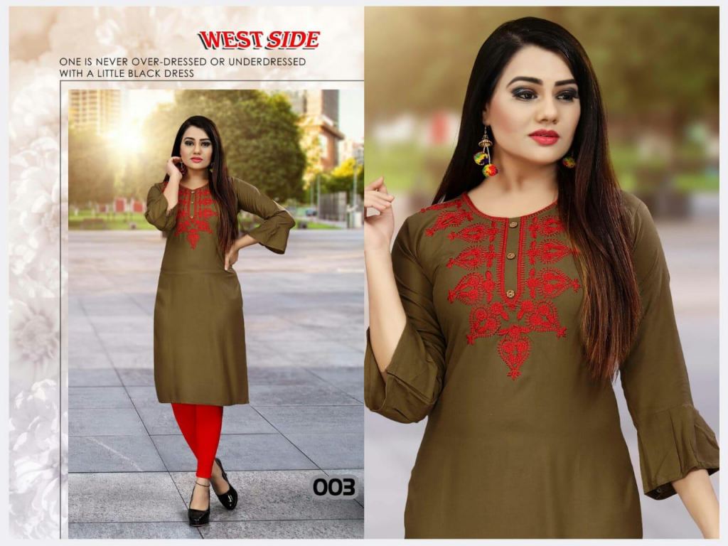 West Side Casual Wear kurti co4 1609589356