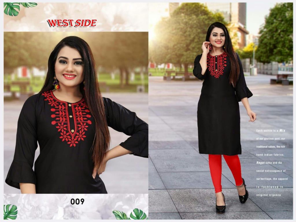 Kinti Color Flair Designer Stylish Anarkali Kurti Collection Catalog