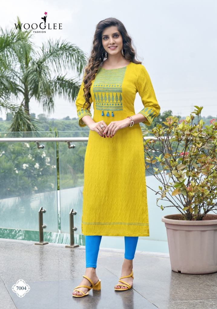 Wooglee 4Ever Ethnic Wear Designer Kurti Catalog