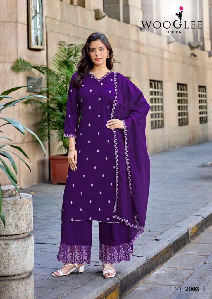 Wooglee Kalavati Kurti With Bottom Dupatta