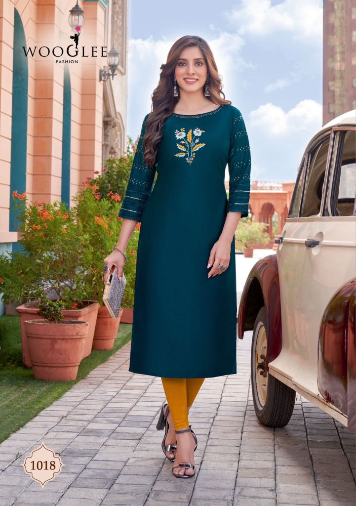 Wooglee Maryam Vol 2 Daily Wear Viscose Kurti Collection