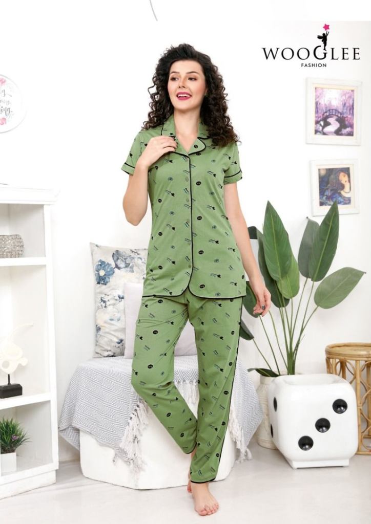 Wooglee Night out vol 2 Hosiery Cotton Night suits collection 