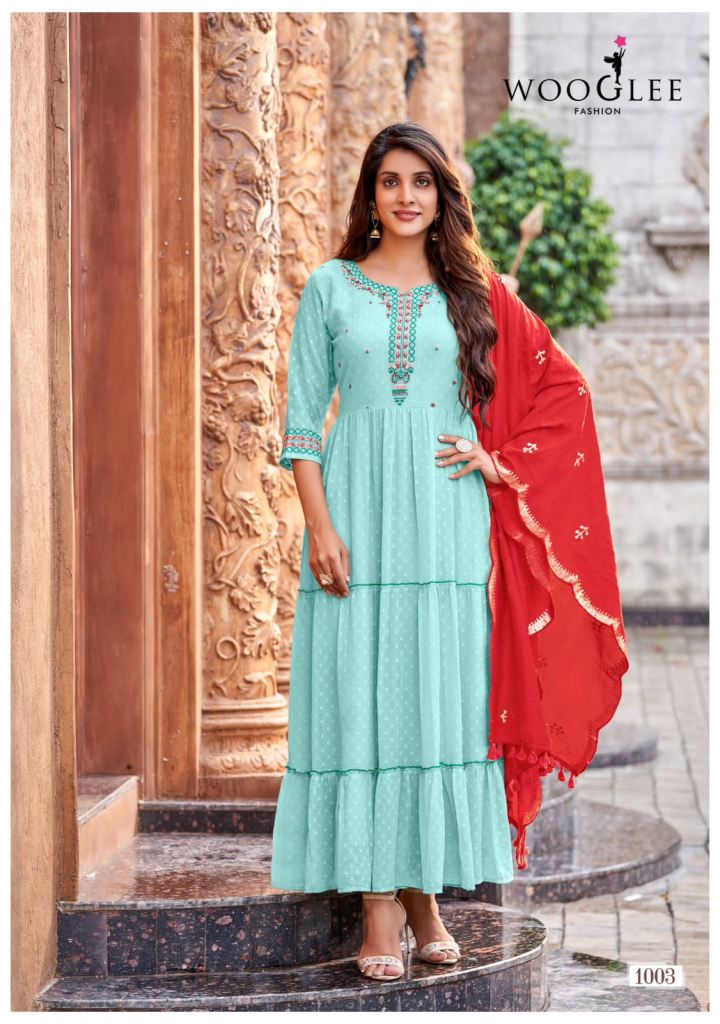 M&M Dno 4004 Georgette With Beautiful Work Stylish Designer Casual Wea