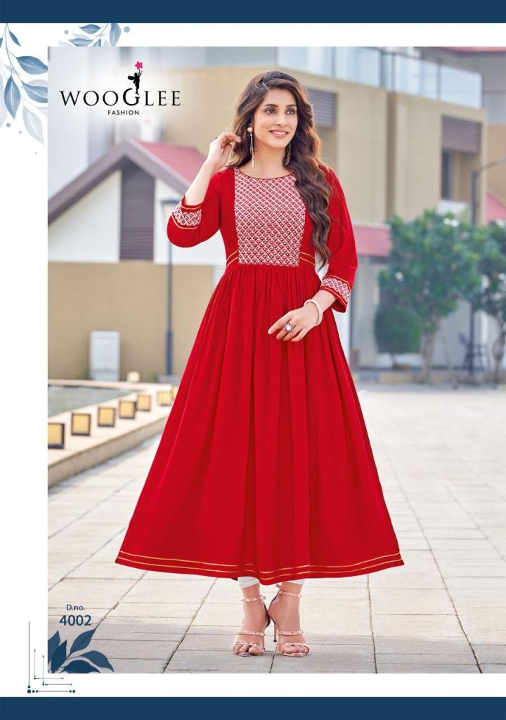 Buy New Branded Pure Cotton Straight Long Kurtis for Women Stylish Latest  Bandhani Design with Fancy Embroidery Work Ethnic Kurta for Women (XXL, red)  Online In India At Discounted Prices