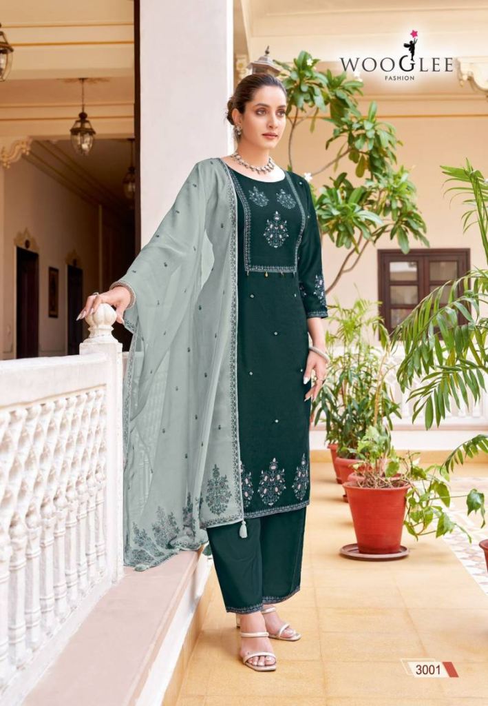 Wooglee Swaraj Kurti Bottom With Dupatta