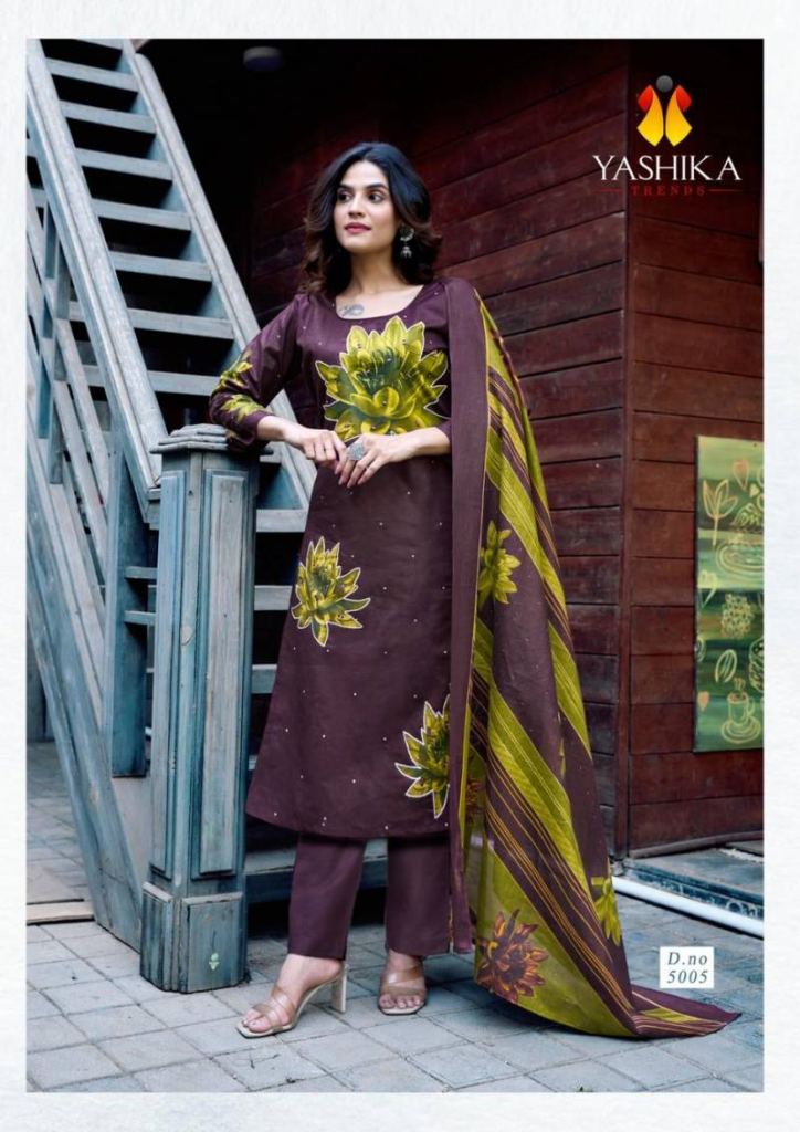 Yashika Dua 5 Digital Printed Dress Material