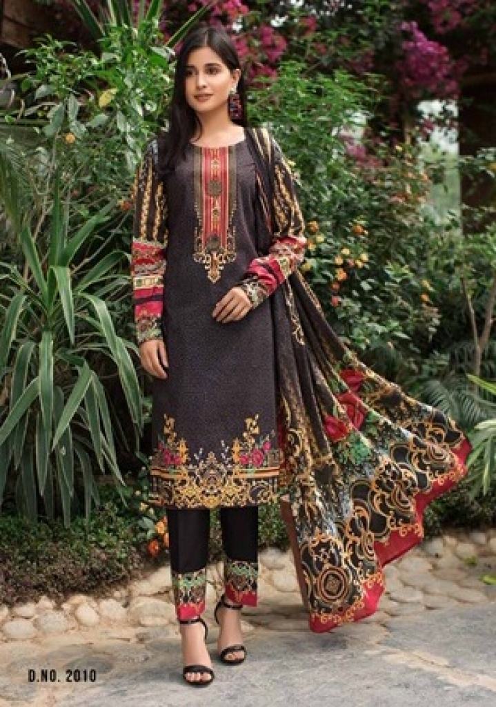 Yashika presents  Mehnoor vol  2  Karachi Dress Material