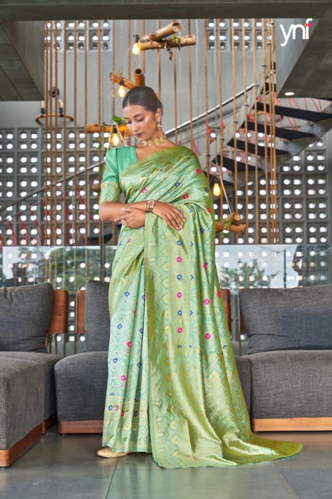 Ynf Akhand Occasion Wear Poly Silk Saree Catalog  