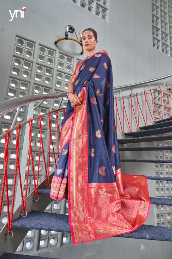 Ynf Lashkara Party Wear Silk Saree catalog 