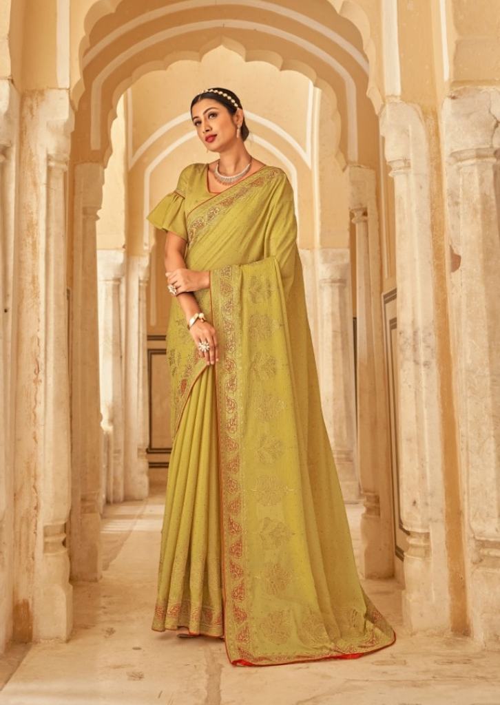 Ynf Odette Bollywood Designer Chiffon Saree Collection