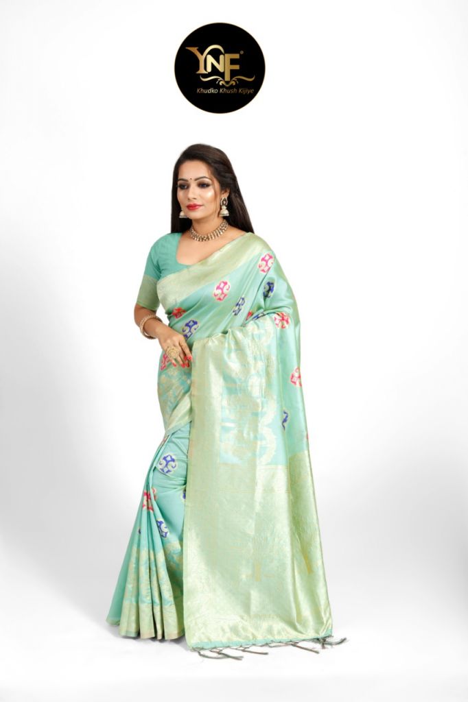 Ynf Taneira Silk Festive Wear Saree Catalog