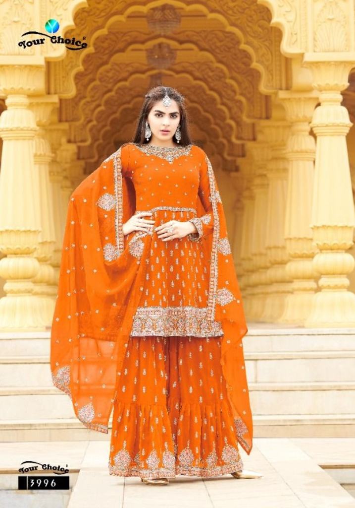 Your Choice Armani Wedding Georgette  Designer Salwar Kameez