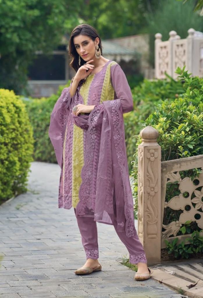 Your Choice Chilex Party Wear Soft Organza Readymade Salwar Suits