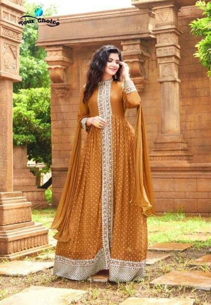 Your Choice D Zire Georgette Designer Salwar suits catalog  