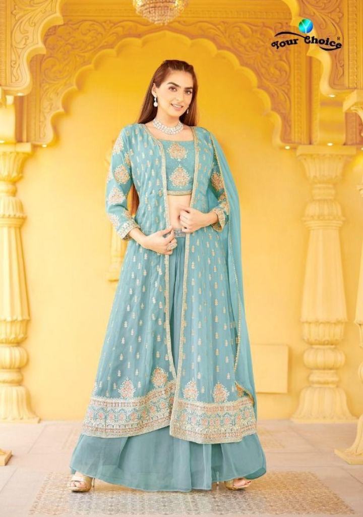 Your Choice Gucee  vol 3  Georgette  Festive Wear Designer Salwar suits 