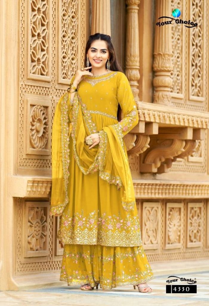  Your Choice Jade Blue Festive Wear Designer Salwar Kameez  collection 