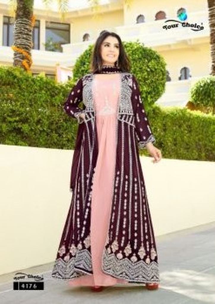 Your Choice Nice  Georgette Embroidery Salwar Kameez Collection