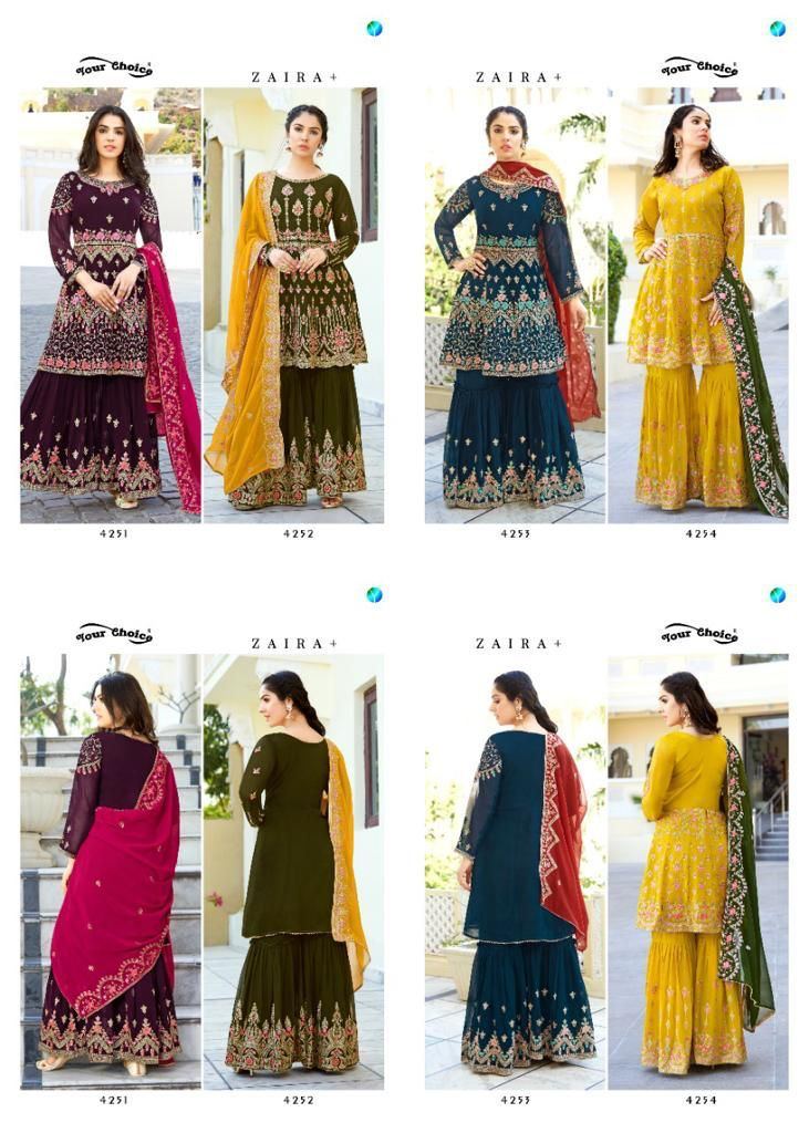 Cotton Anarkali Zaira Designer Suit, Wash Care: Handwash at Rs 1650 in  Meerut