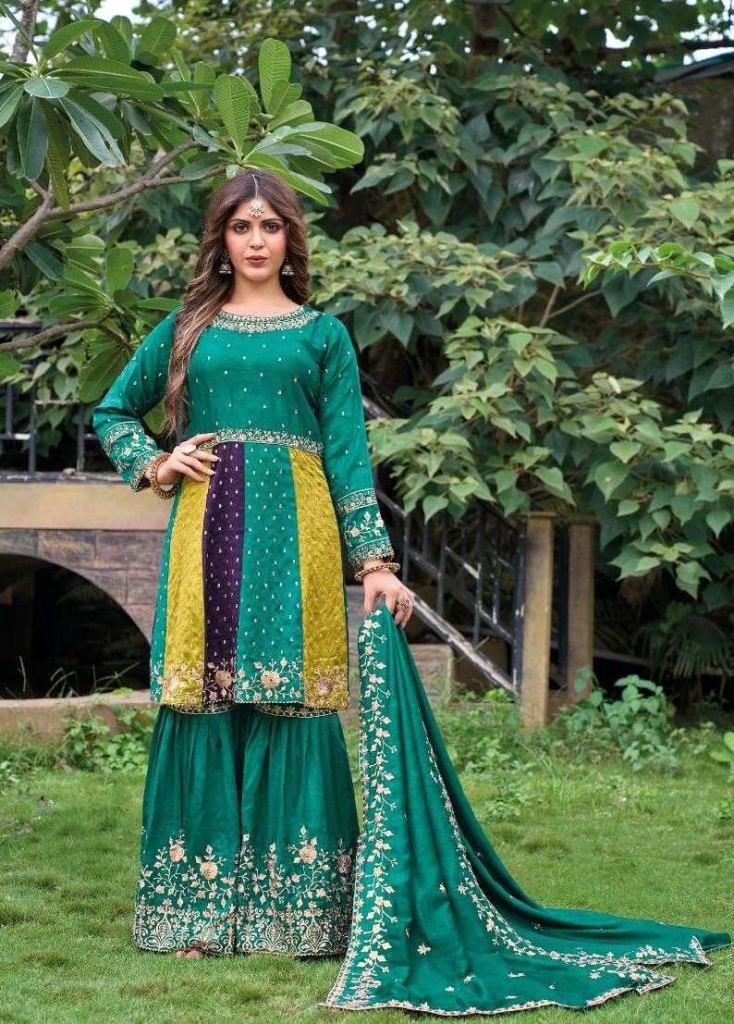 Your Choice Zolla 1001 To 1003 Embroidered Salwar Kameez 
