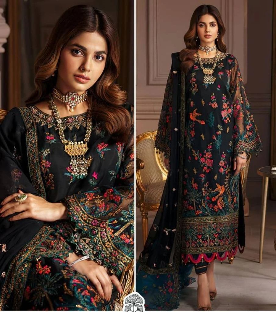 Zaha 10205 Embroidery Pakisatni Salwar Kameez