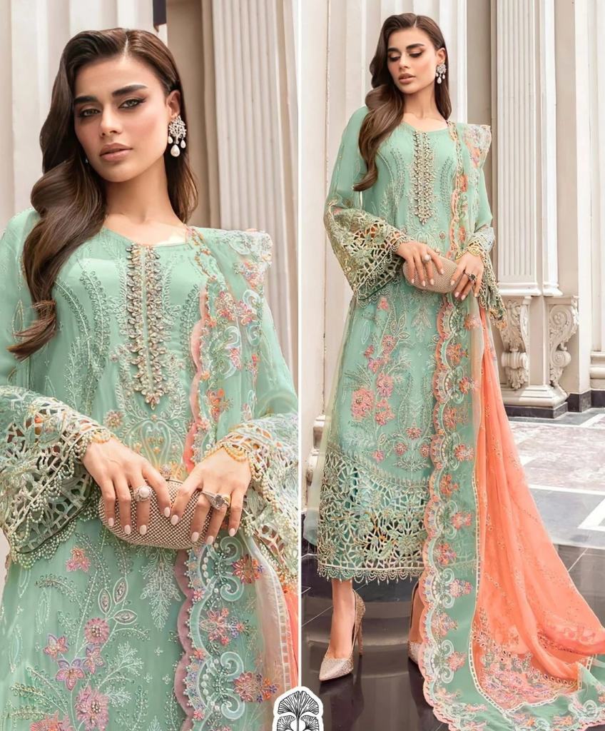 Zaha 10231 Hits Colours Pakistani Salwar Kameez