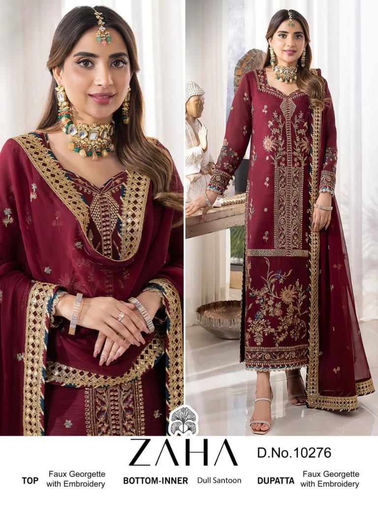 Zaha 10276 Pakistani Salwar Kameez