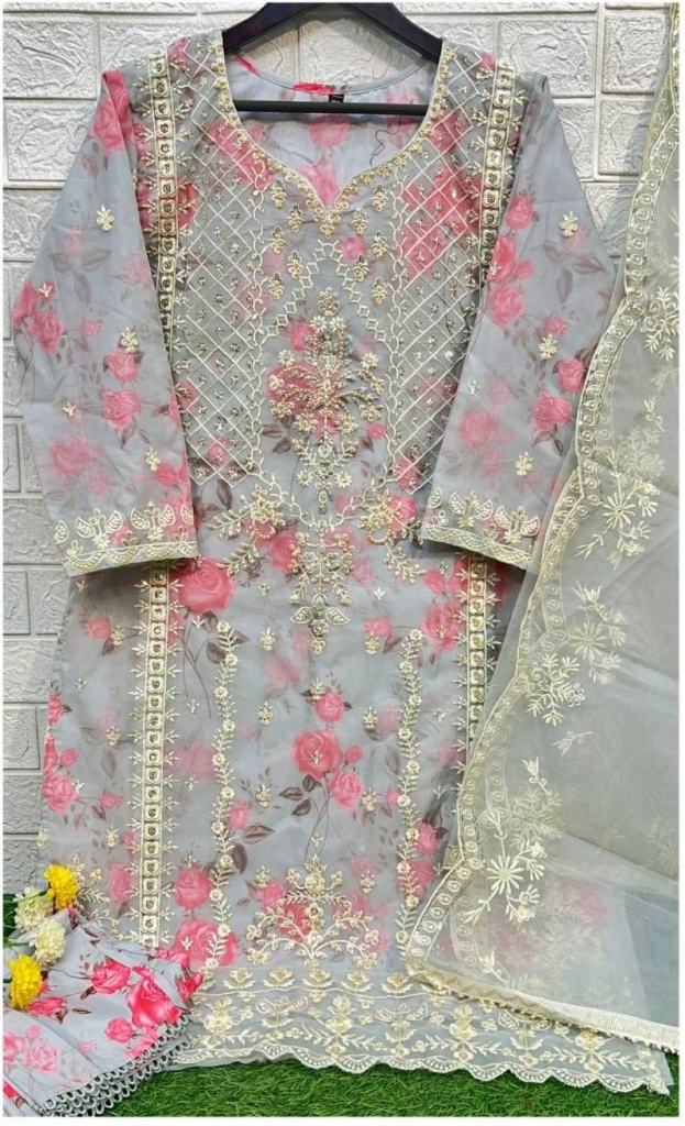 Zaha 10284 E To H Pakistani Ready Made Suits