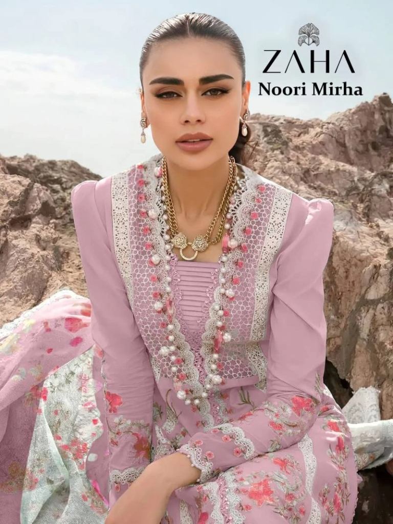 Zaha 10334 A To D Pakistani Salwar Kameez Collection