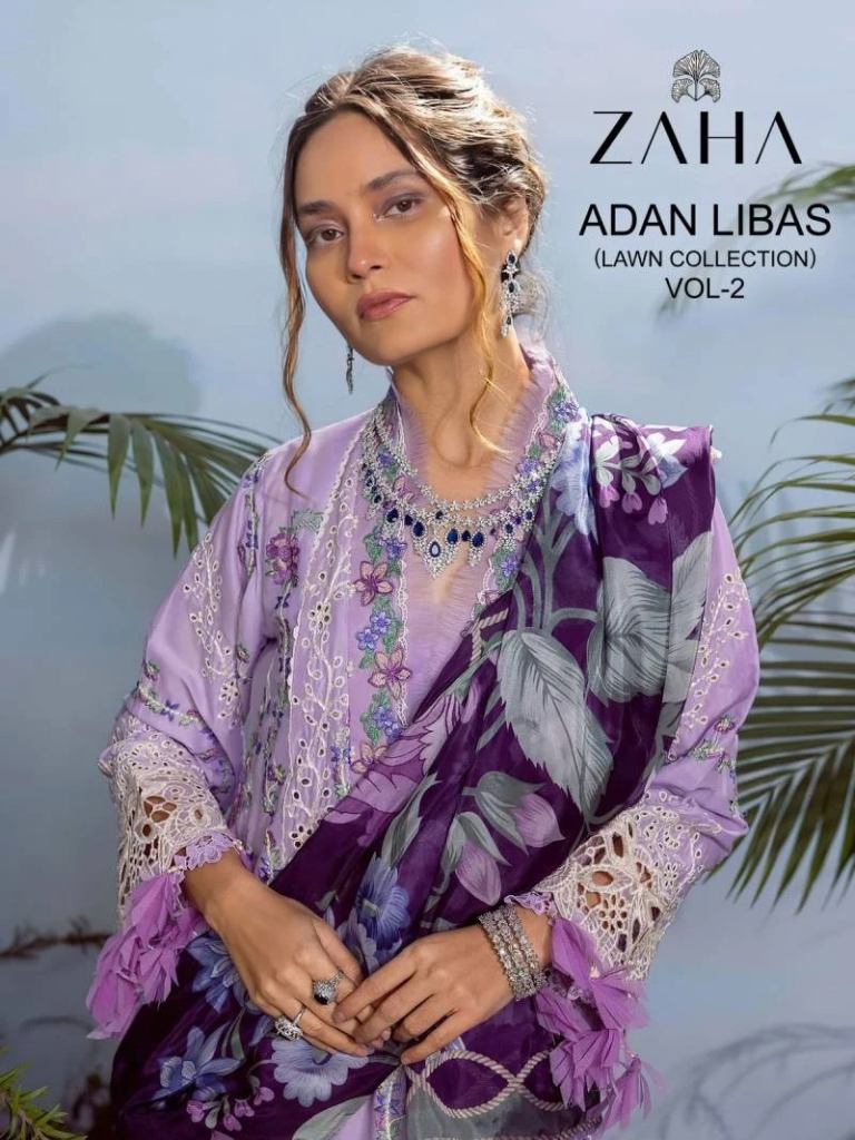 Zaha Adan Libas Vol 2 Pakistani Salwar Kameez