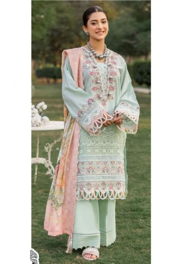 Zaha Alayna 10170 Cambric Cotton Pakistani Salwar suits collection