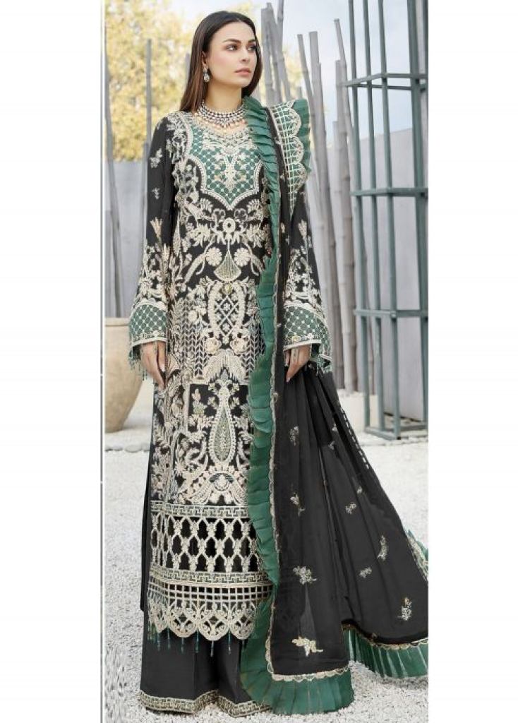 Zaha Samantha Exclusive Designer Pakistani Suit Collection